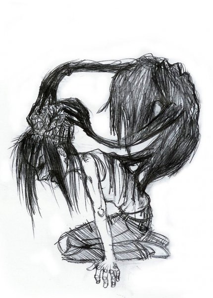 Графика фэнтези карандашом