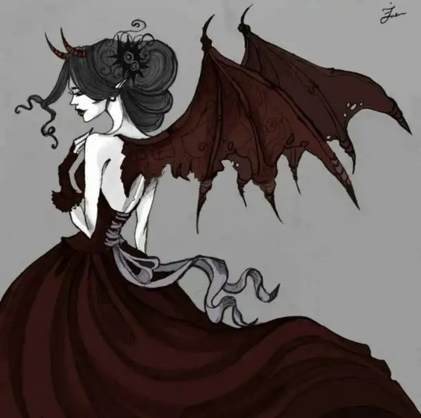 Демон Лилит тату