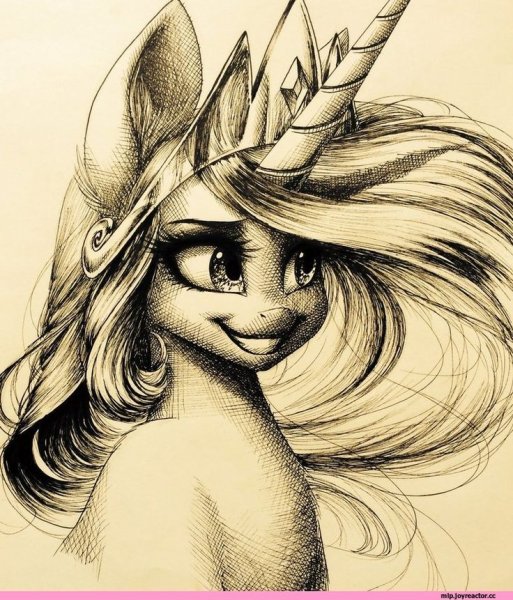 Пони арты карандашом