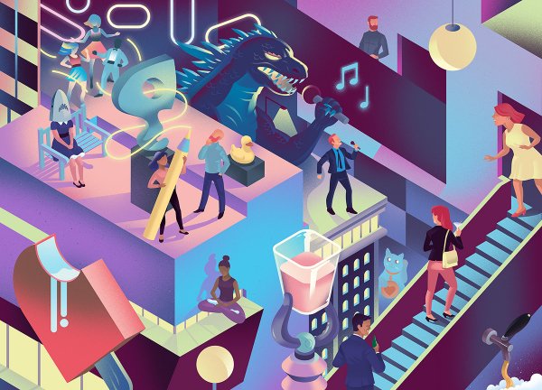 Референсы освещения вечеринка