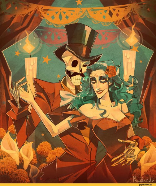 Красивый арт Мексика