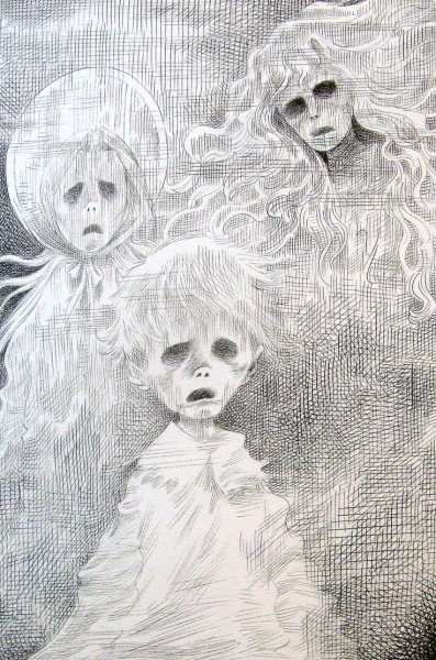 Коралина в стране кошмаров дети призраки