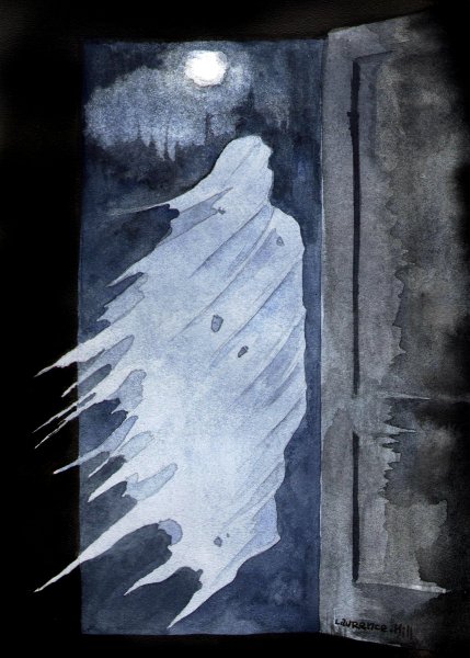 Привидение арт