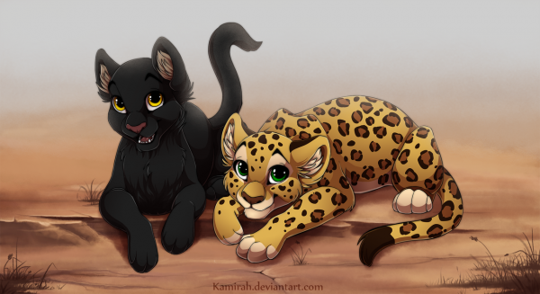 Леопард аниме