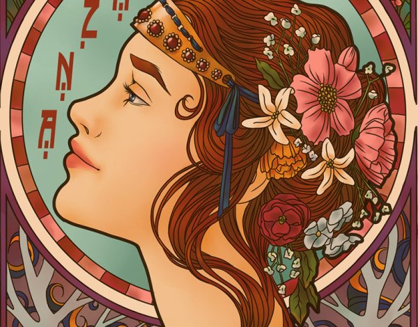 Орнаменты арт нуво Модерн арт деко