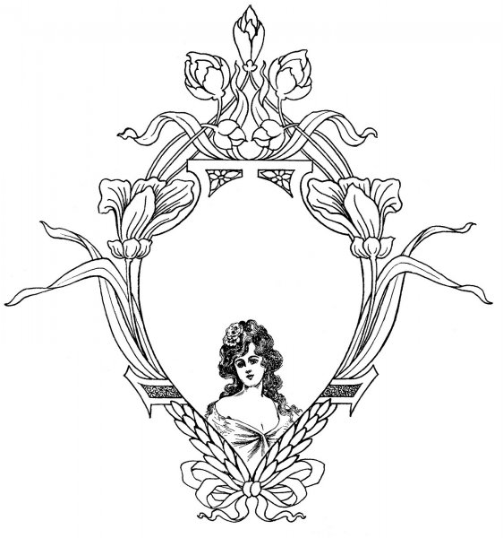 Элизабет Сонрель и Альфонс Муха