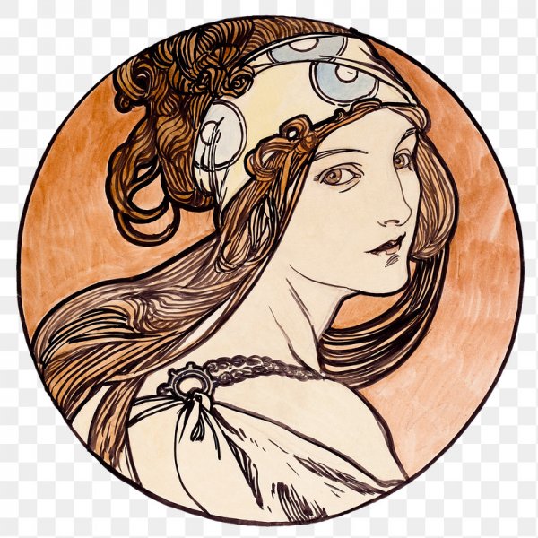 Нуво арт деко орнамент