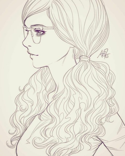 Нарисовать девушку