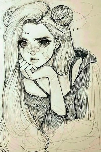 Asia Ladowska карандашом