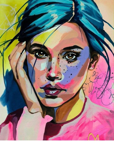 Декоративный портрет