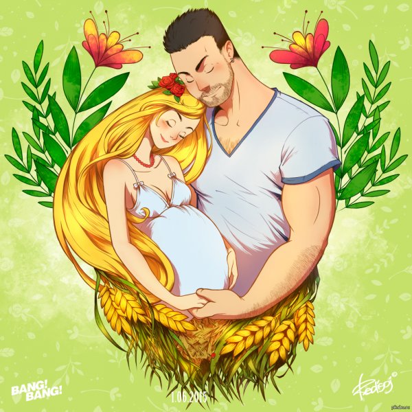 Картинки на аву семья нарисованные