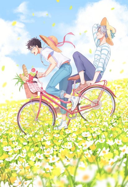 Аниме лето парни