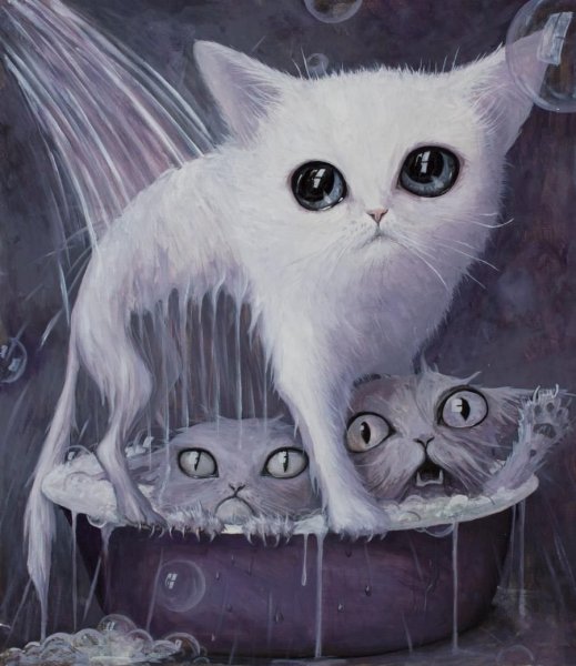 Котенок арт