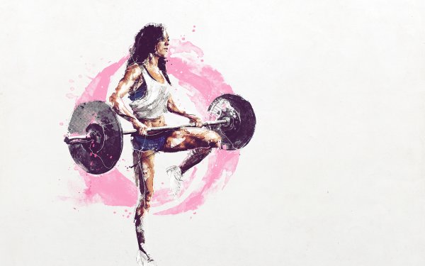 Фитнес иллюстрации