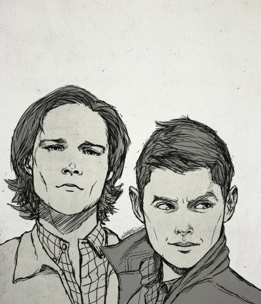 Сэм Винчестер Наброски