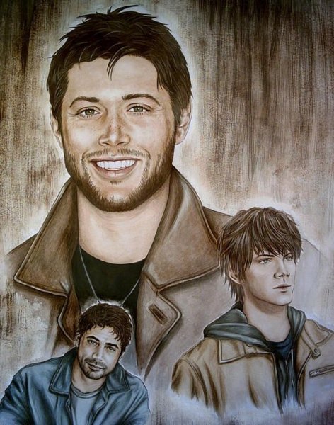 Сверхъестественное Дин и Сэм арт