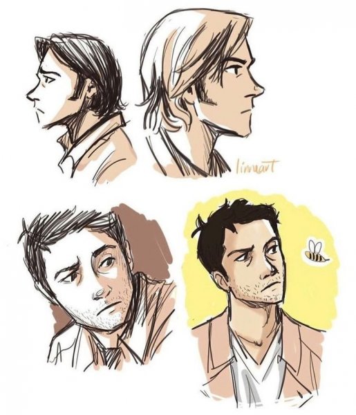 Кастиэль сверхъестественное арт легкий