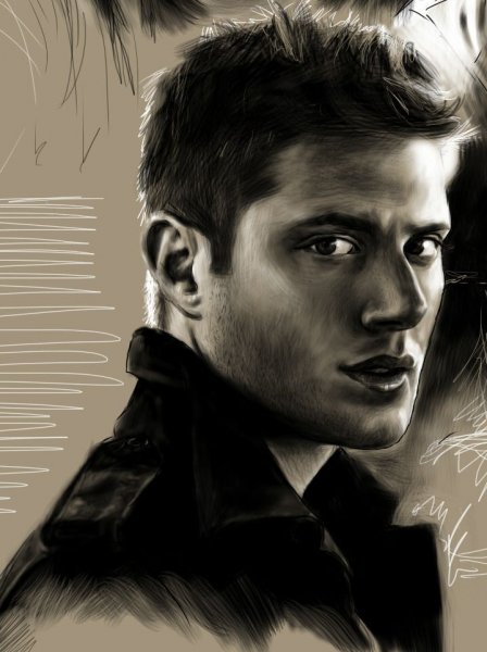 Сверхъестественное Дин демон арт