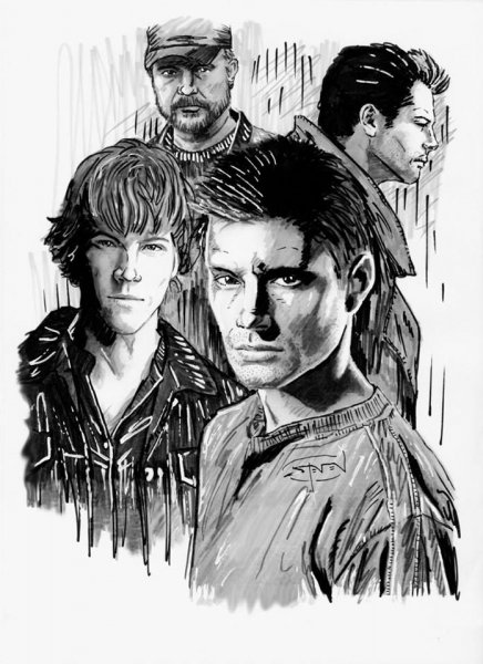 Сверхъестественное арт Боби