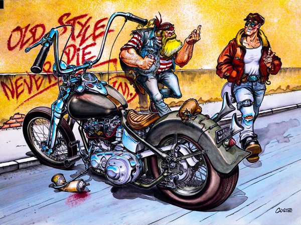 Урал байкер блюз арт