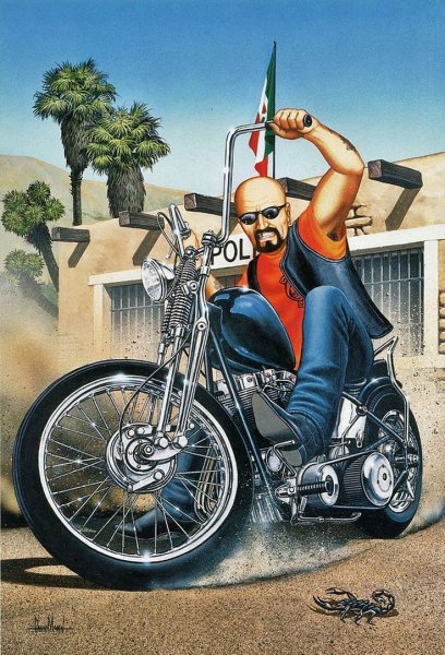David Mann и Харлей Дэвидсон