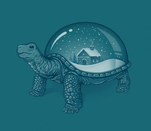 Черепахи мультяшные арт