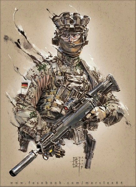 Крутые военные арты