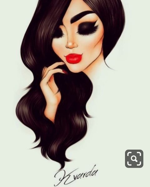 Мультяшные брюнетки