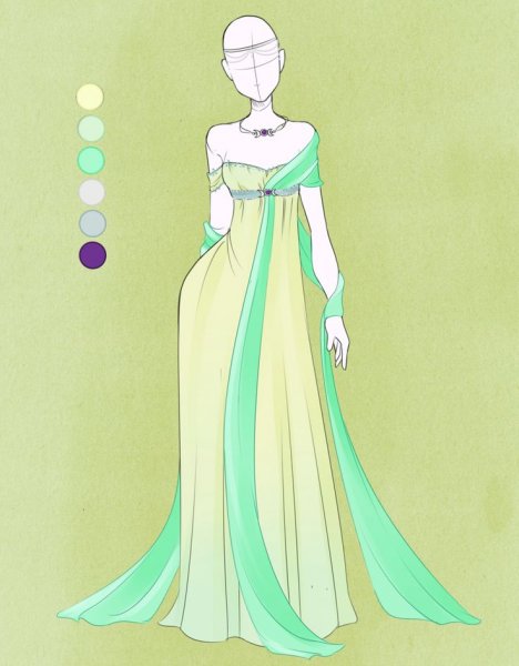 Дизайнерские Наряды для персонажей