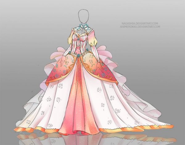 Красивые Наряды для рисования