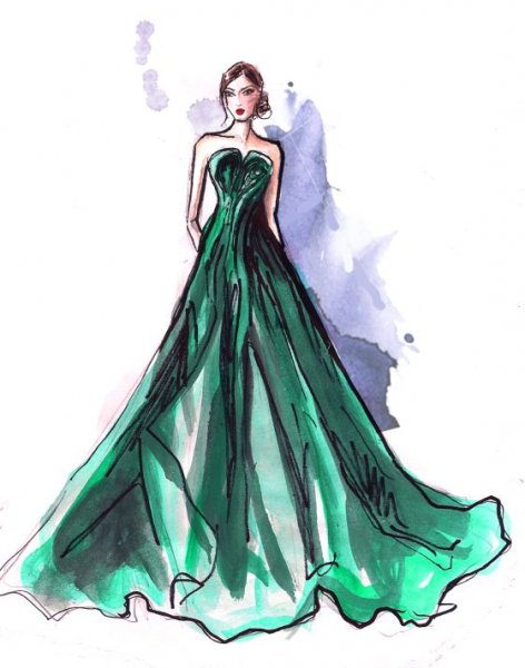 Одежда для рисования девушек современная