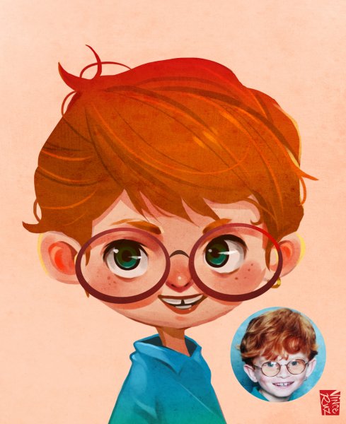 Мультяшный портрет