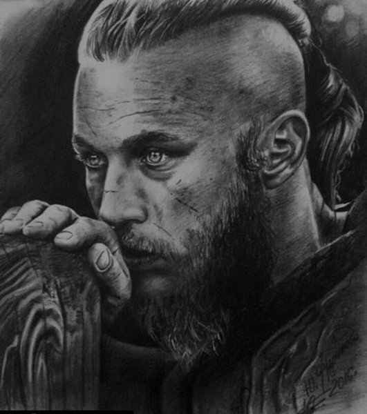 Викинги Рагнар Лодброк тату