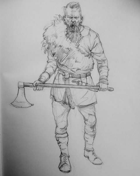 Викинг концепт арт