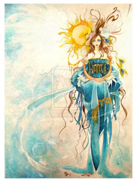 Солнце и Луна фэнтези