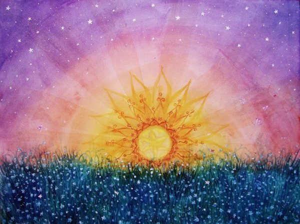 Сказочное солнце