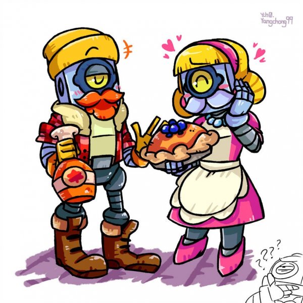 Браво старс Рико и Пайпер арт