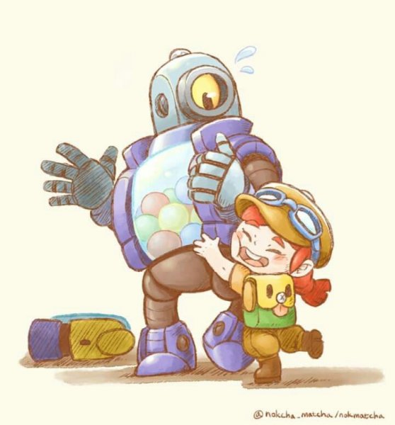 Brawl Stars Рикошет и Рико