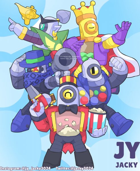 Brawl Stars Рикошет и Рико