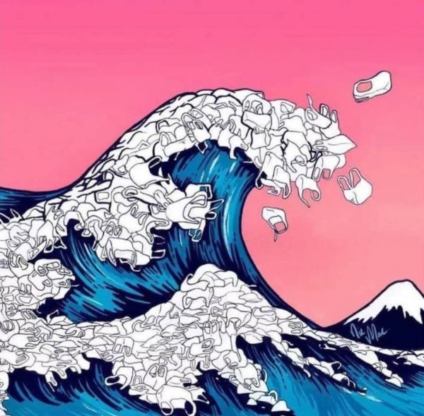 Море Минимализм арт