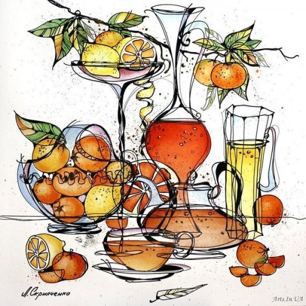 Скрипченко Людмила художник Графика