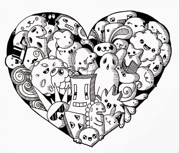 Дудлинг монстрики