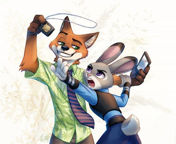 Зверополис ник и Джуди