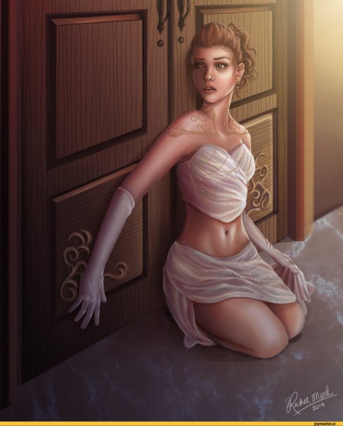 Девушка арт