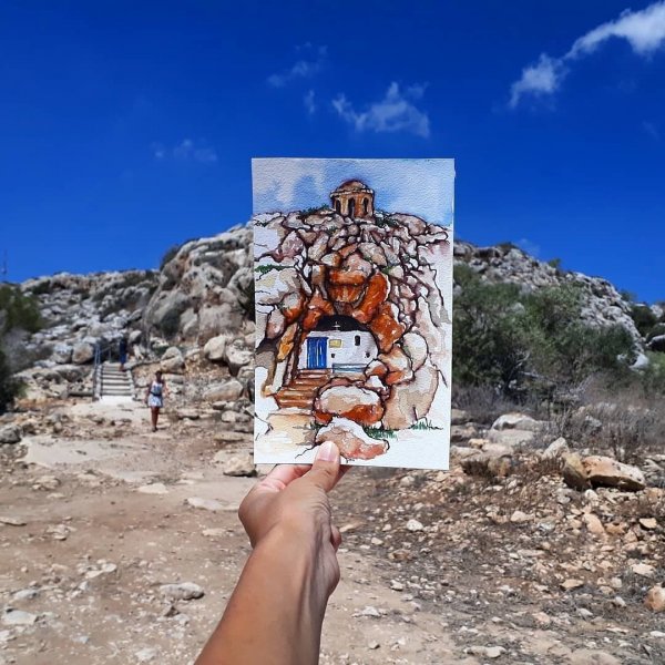 Кипр нарисованный