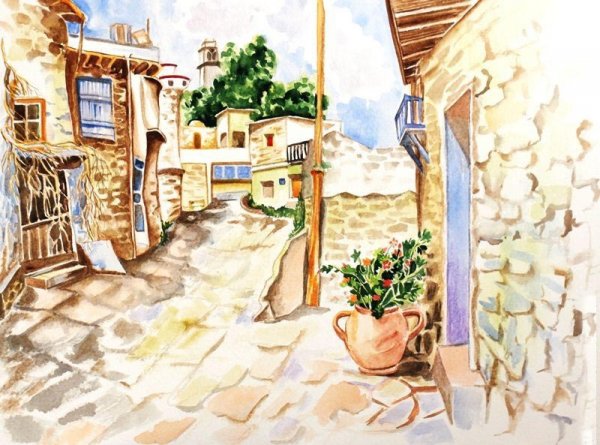 Кипр рисунок