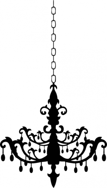 Люстра зарисовка