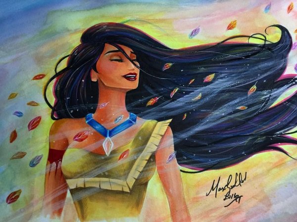 Покахонтас 1995 фан арты