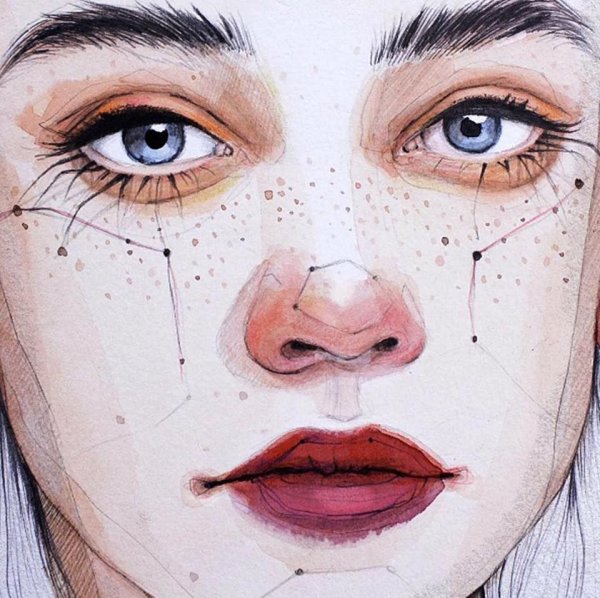 Лицо иллюстрация