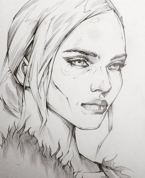 Набросок лица